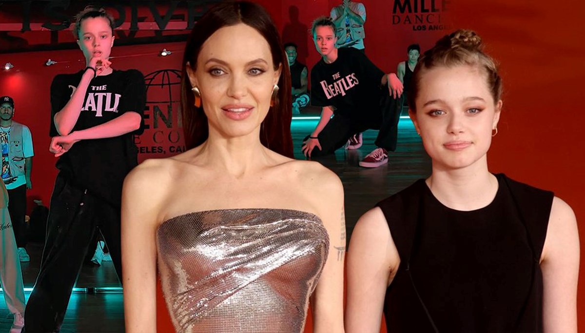 Angelina Jolie ve Brad Pitt'in kızı Shiloh dans videosuyla gündemde