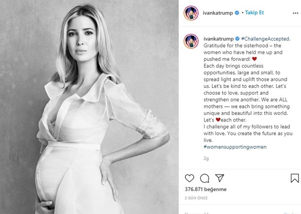 Ivanka Trump ve eşinin 2019 kazancı 36 milyon dolardan fazla - 2