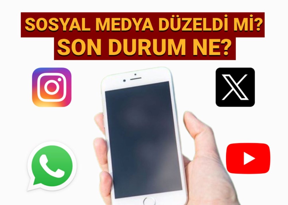 İnternet düzeldi mi, sosyal medya erişim sorununda son durum ne? Twitter, Instagram, Youtube, Whatsapp ve Tiktok açıldı mı? - 1