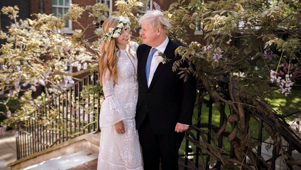 Carrie Symonds ile evlenen İngiltere Başbakanı Boris Johnson'ın düğün fotoğrafları