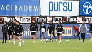 Beşiktaş'ta Rizespor mesaisi başladı