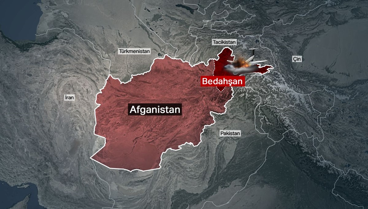 Afganistan'da uçak düştü Afganistan'da uçak düştü