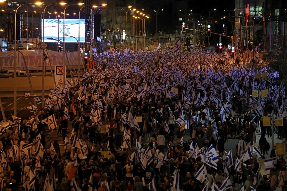 İsrail'de protestolar 15. haftada - 5