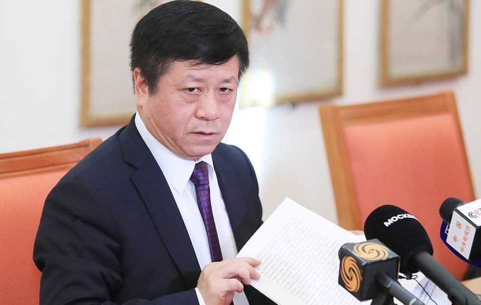 Çin'in Rusya Büyükelçisi Zhang Hanhui Çin'in Rusya Büyükelçisi Zhang Hanhui