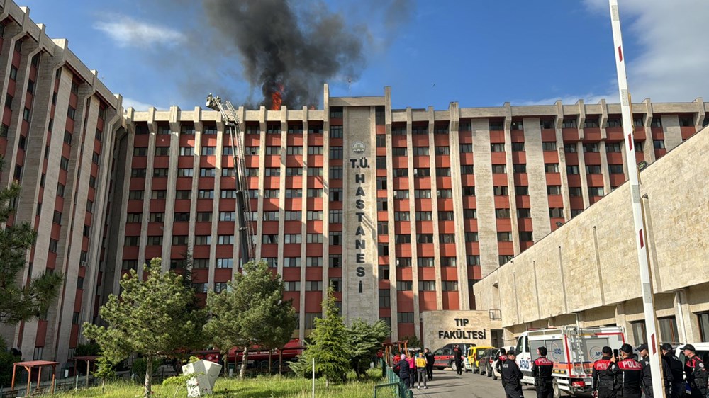 Trakya Üniversitesi Tıp Fakültesi Hastanesi’nde yangın - 3