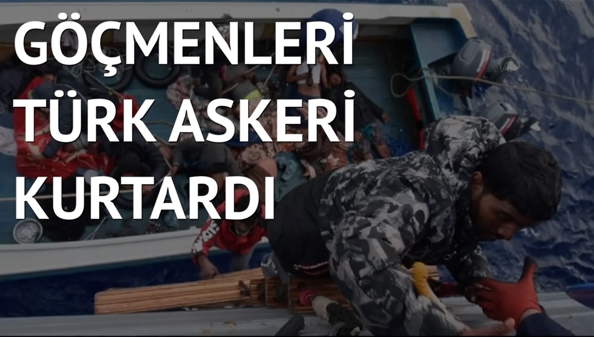 Libya açıklarında teknede yarı baygın halde bulundular