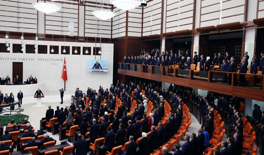 Cumhurbaşkanı Erdoğan'ın Meclis'teki yemin töreninden kareler - 5