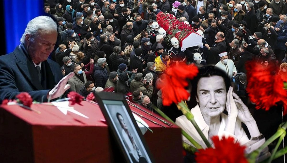Usta oyuncu Fatma Girik son yolculuğuna uğurlandı
