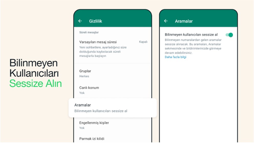 WhatsApp'ta yabancı numaralardan gelen aramalar nasıl engellenir? - 3