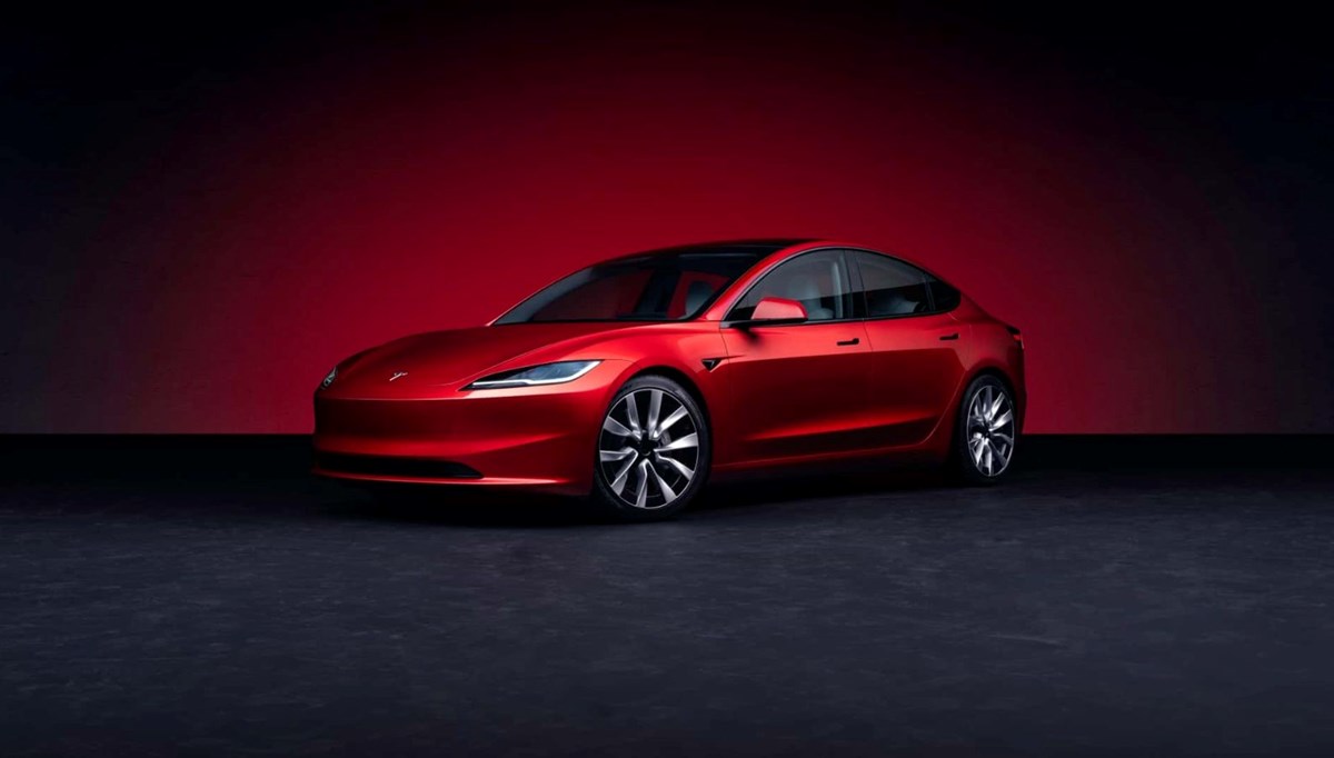 Tesla Model 3 makyajlandı