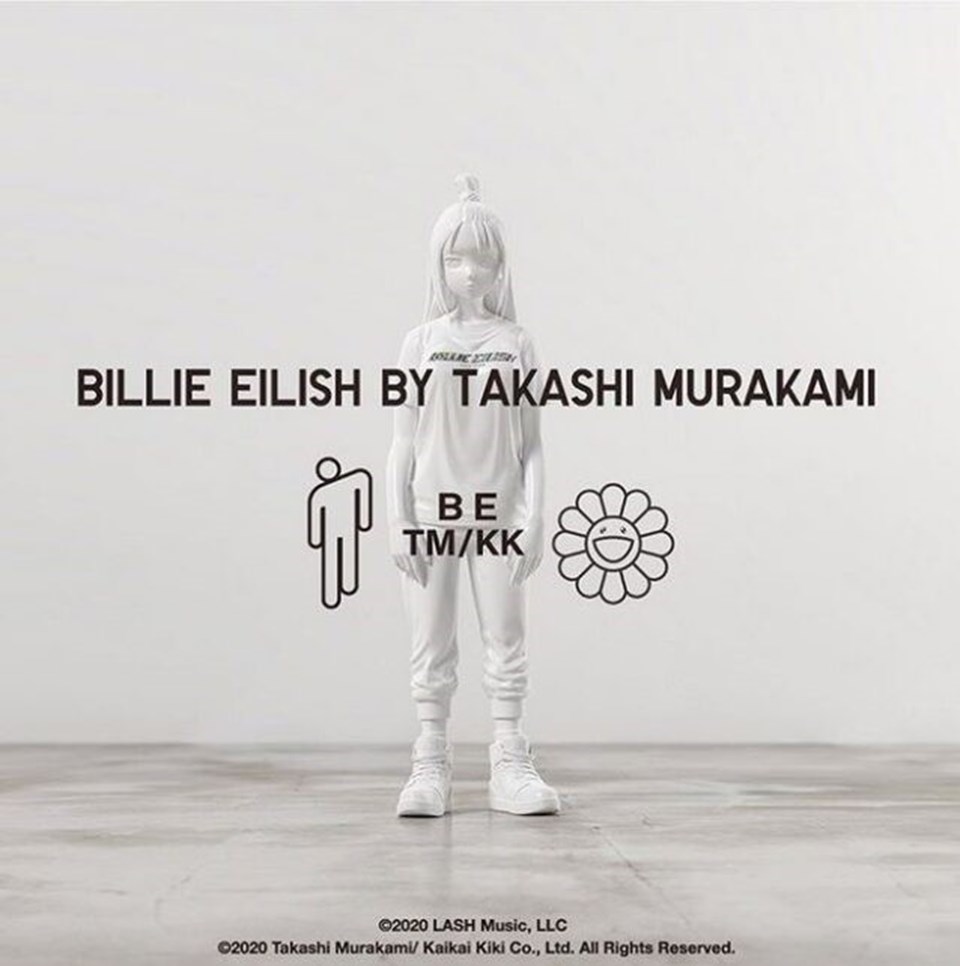 Billie Eilish ile tasarımcı Takashi Murakami'den işbirliği - 1