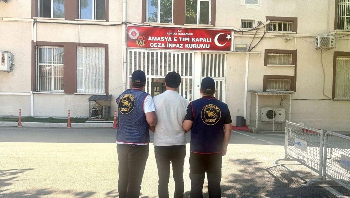Firari hükümlü Amasya'da yakalandı