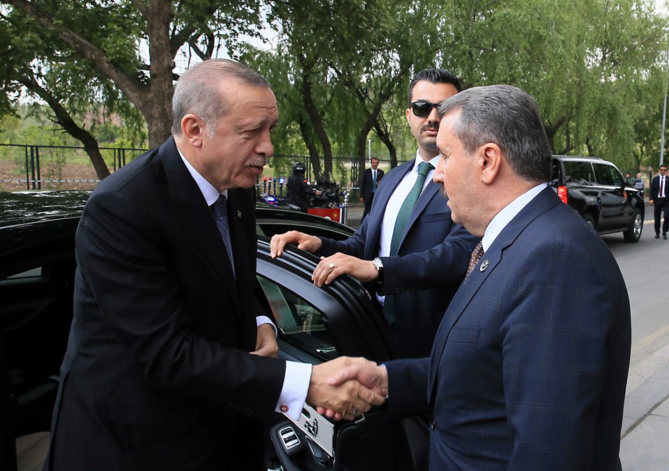 Cumhurbaşkanı Erdoğan'dan, BBP'ye ziyaret - 1