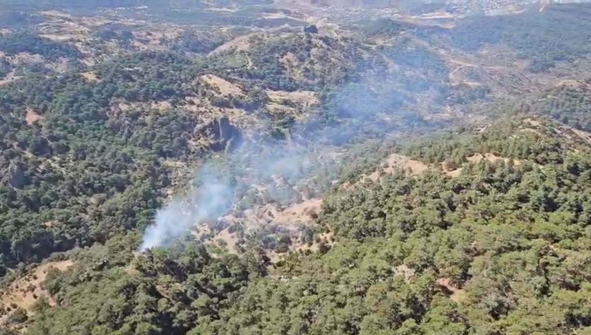 Karşıyaka’da orman yangını: 3 saatte kontrol altına alındı