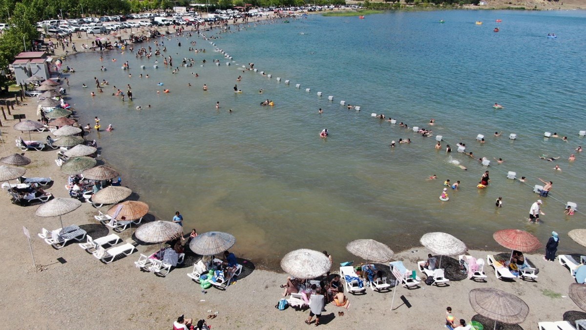 Burası Bodrum, Çeşme, Antalya değil ama Kurban Bayramı'nda tatilciler akın etti