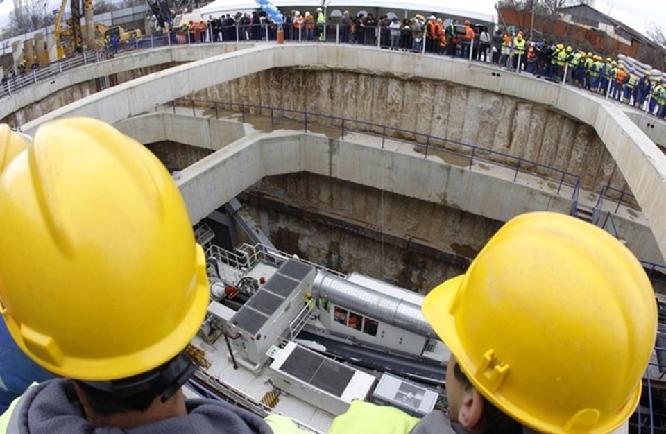 Sofya Metrosu'nda tünel kazısı başladı - 1