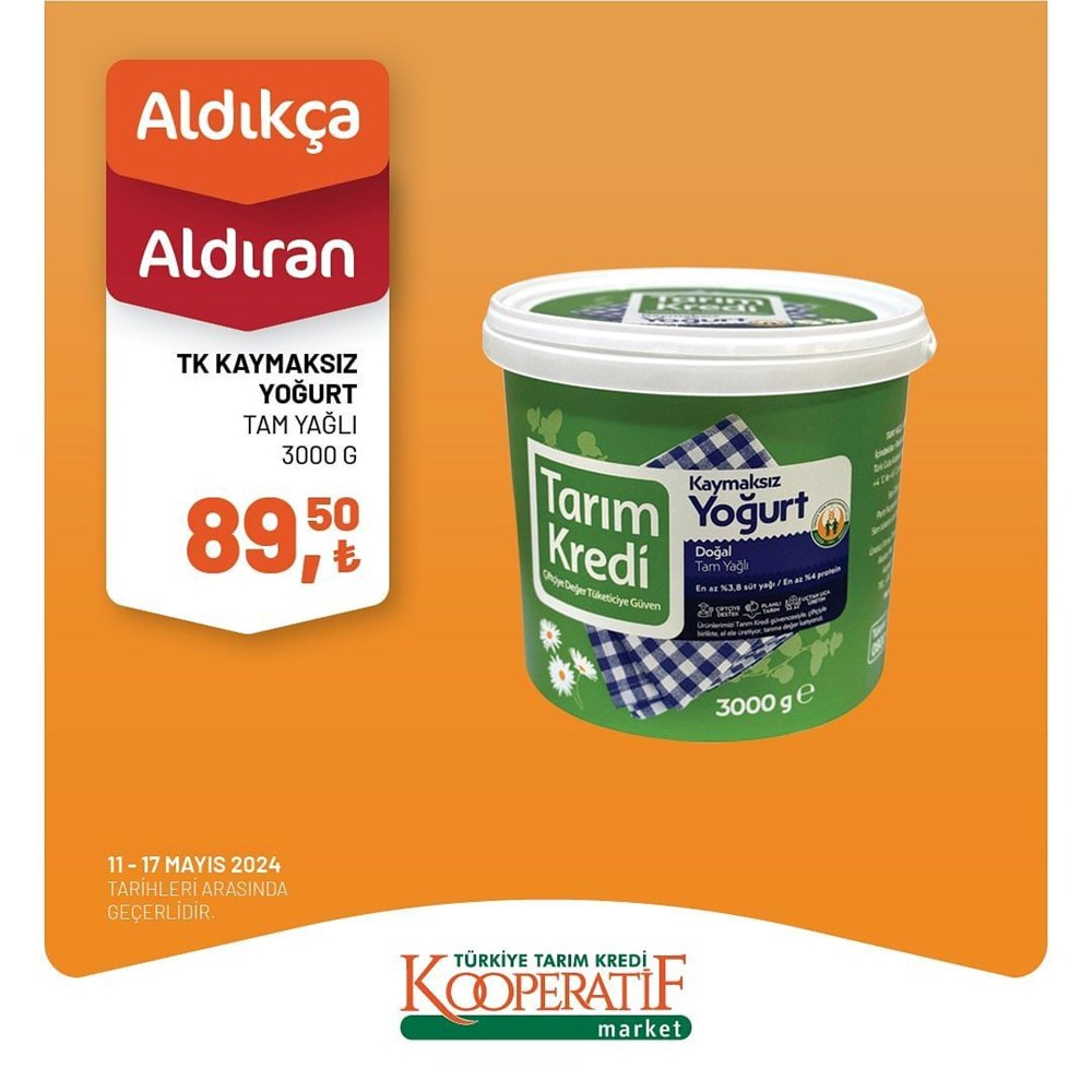 Tarım Kredi Kooperatif Market'te mayıs ayına özel yeni indirimli ürünler listesi (11-17 Mayıs 2024 Tarım Kredi Market indirimleri) - 25