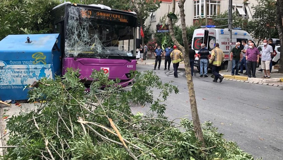 istanbul da halk otobusu kazasi ntv