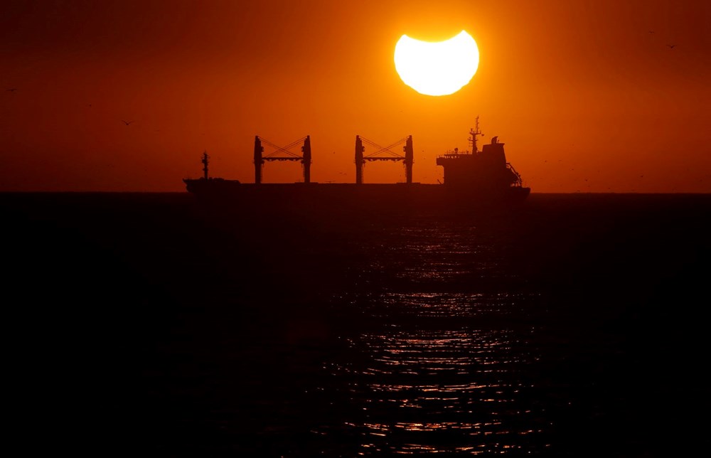 2022'nin ilk Güneş Tutulması gerçekleşti - 3