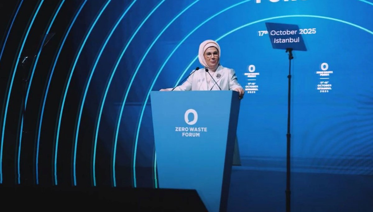Emine Erdoğan'ndan Sıfır Atık Forumu mesajı