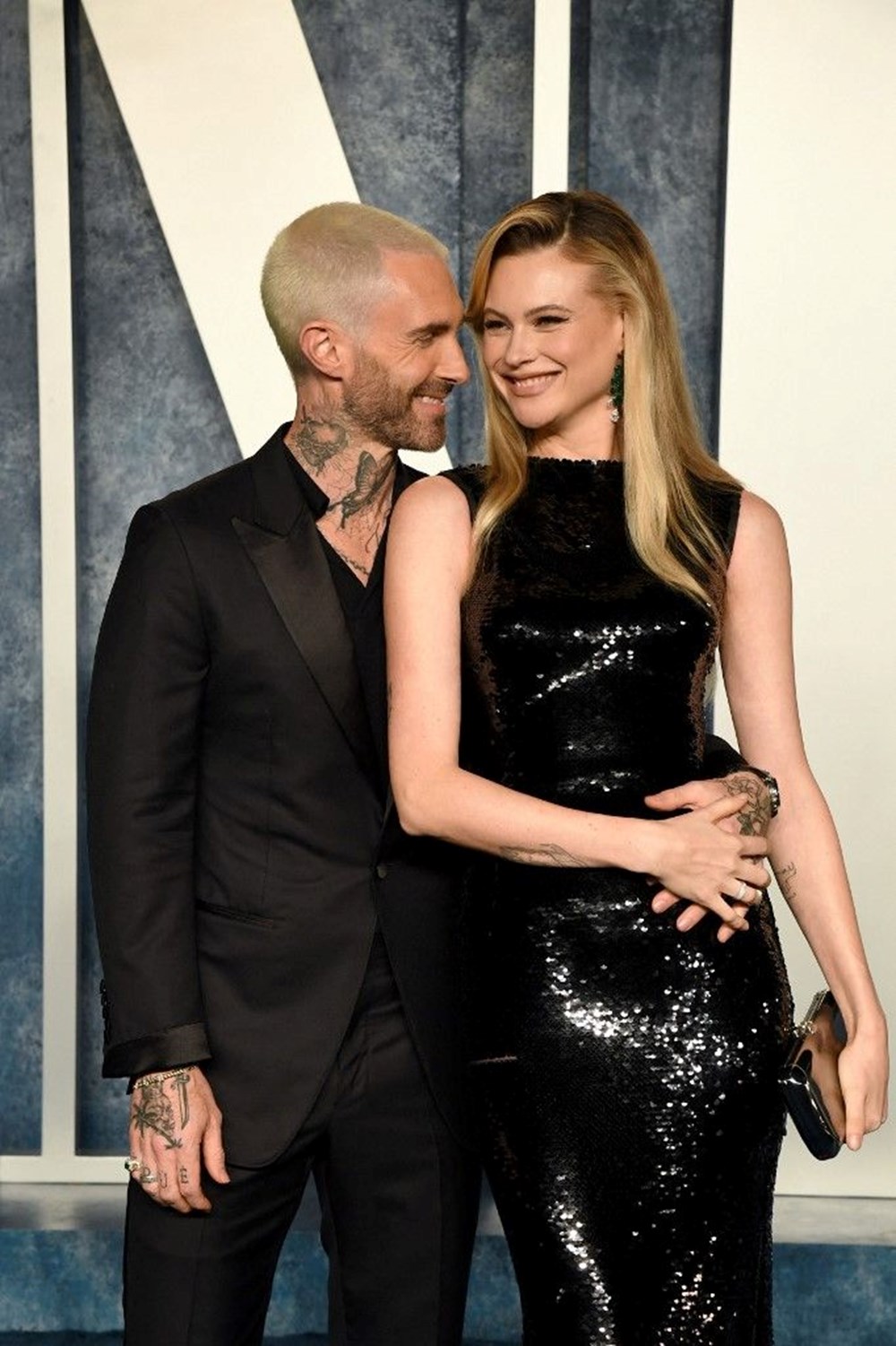 Behati Prinsloo ve Adam Levine aylar sonra ilk kez yan yana - 4