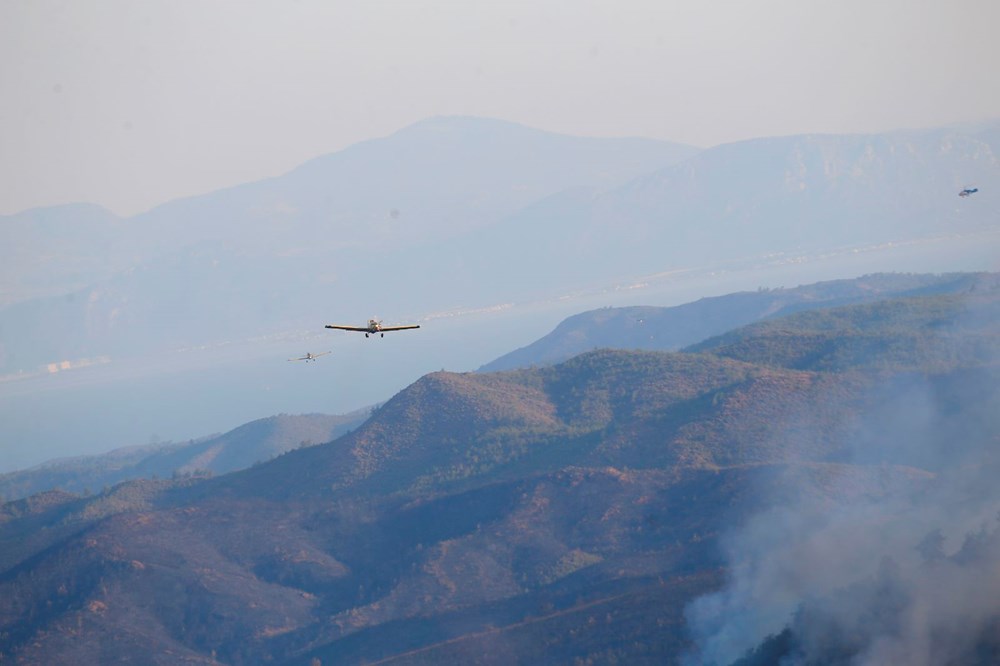 Marmaris'te orman yangını: Bakanlar son durumu açıkladı - 26