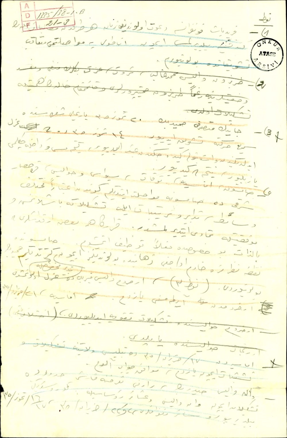 Atatürk'ün el yazısı notları Kurtuluş Savaşı'na dair detayları gün yüzüne çıkarıyor - 10