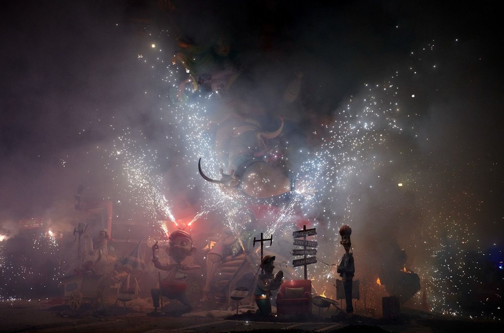 Avrupa'nın en ateşli festivali 'Las Fallas' - 8