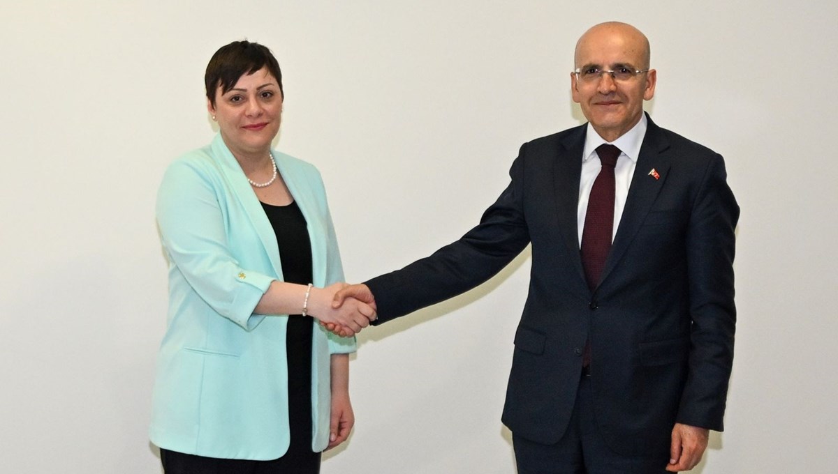 Bakan Şimşek, mevkidaşıyla görüştü