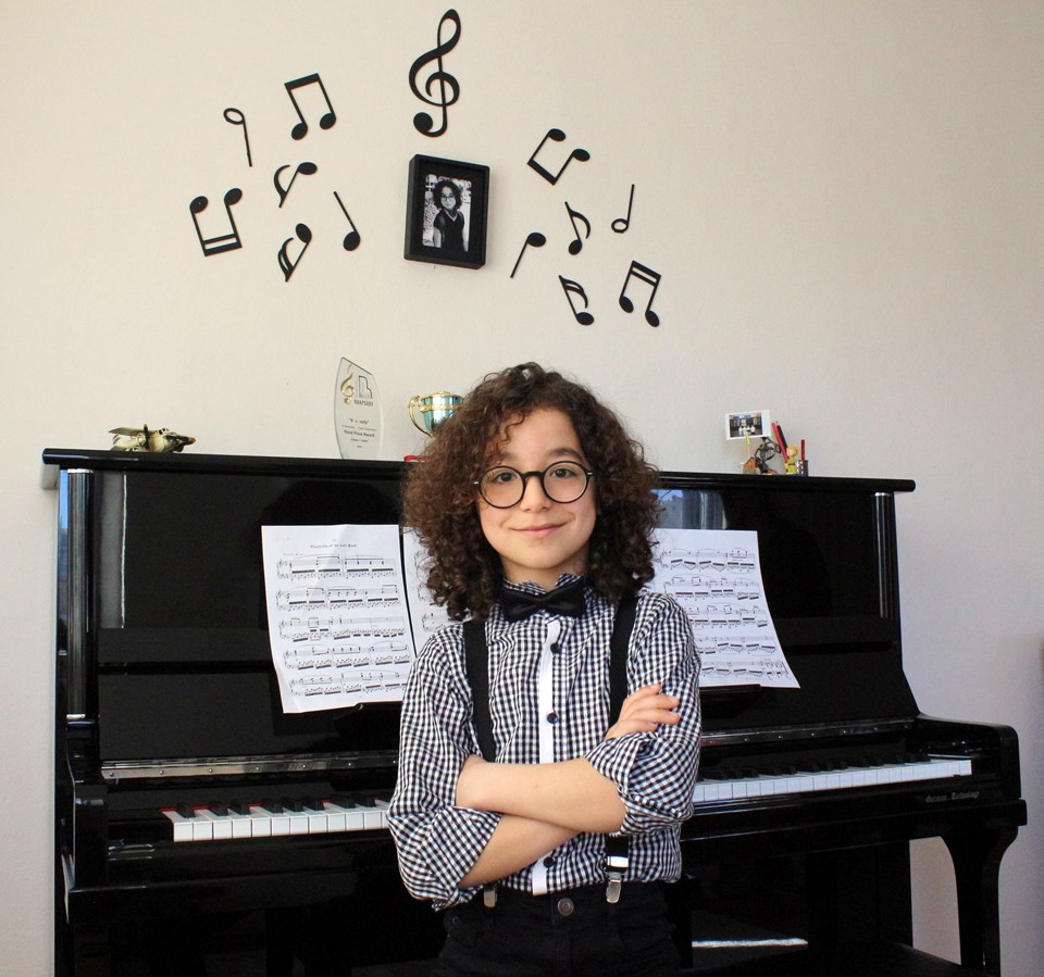 İspanya'da ikinci olan küçük piyanist Engin Tuzcuoğlu: İtalya'ya hazırlanıyorum - 1