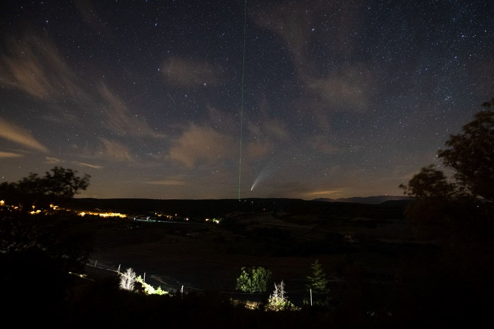 50 bin yıl sonra ilk kez: Yeşil kuyruklu yıldızdan çarpıcı fotoğraflar - 4