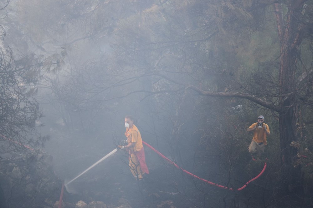 Bilecik'te iki gün önce çıkan orman yangınına müdahale sürüyor - 3
