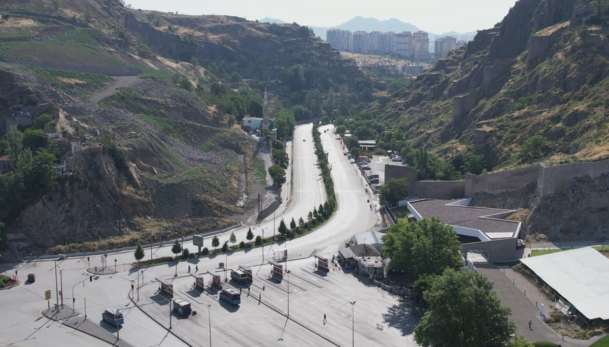 Kurban Bayramı'nda Ankara sokakları boş kaldı
