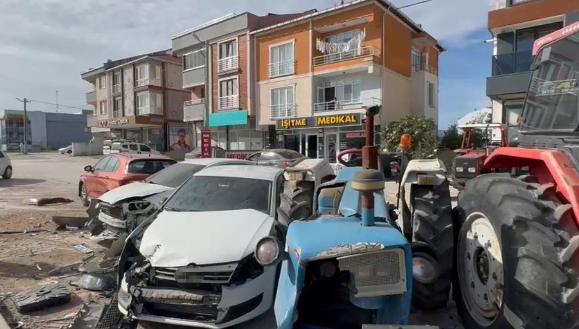 Gönen'de trafik kazası