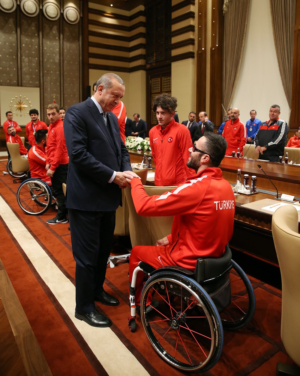 Cumhurbaşkanı Erdoğan, Ampute Futbol ile Tekerlekli