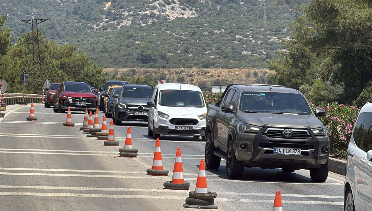 Tatilciler Bodrum'a akın etti