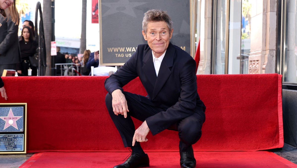 Usta oyuncu Willem Dafoe Hollywood Şöhretler Kaldırımı'nda yıldız sahibi oldu Usta oyuncu Willem Dafoe Hollywood Şöhretler Kaldırımı'nda yıldız sahibi oldu