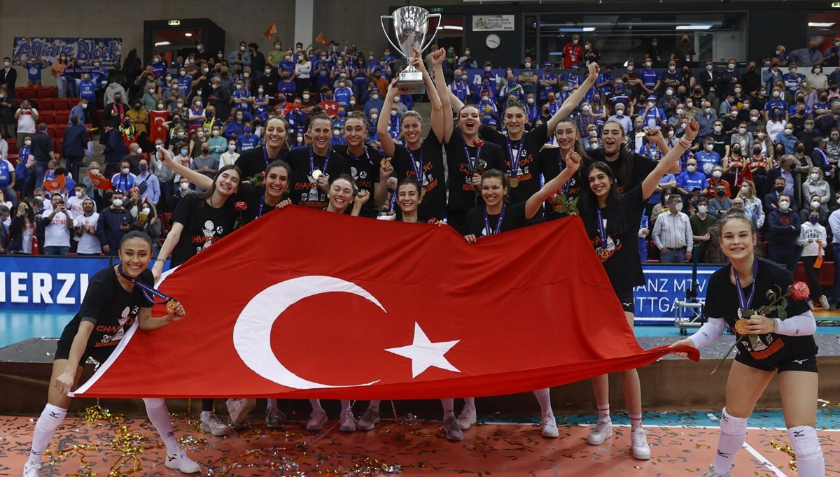 SON DAKİKA: Eczacıbaşı, CEV Cup şampiyonu SON DAKİKA: Eczacıbaşı, CEV Cup şampiyonu