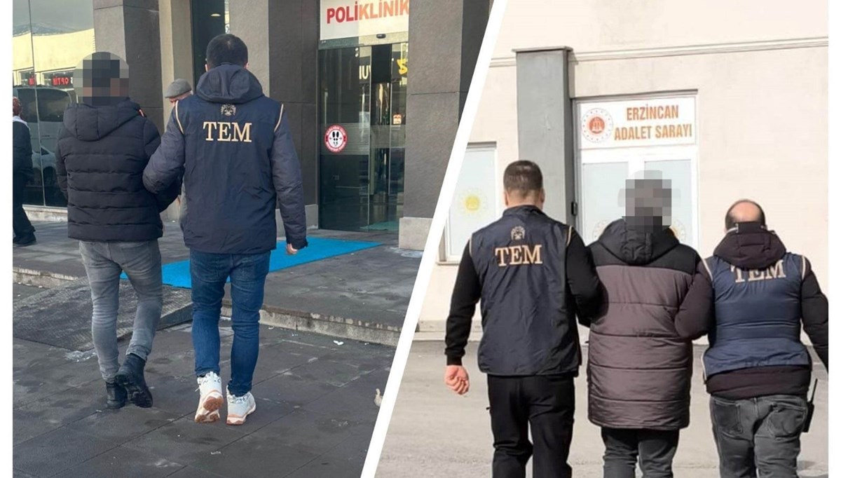 Erzincan’da terör örgütü propagandası yapan 2 kişi tutuklandı Erzincan’da terör örgütü propagandası yapan 2 kişi tutuklandı