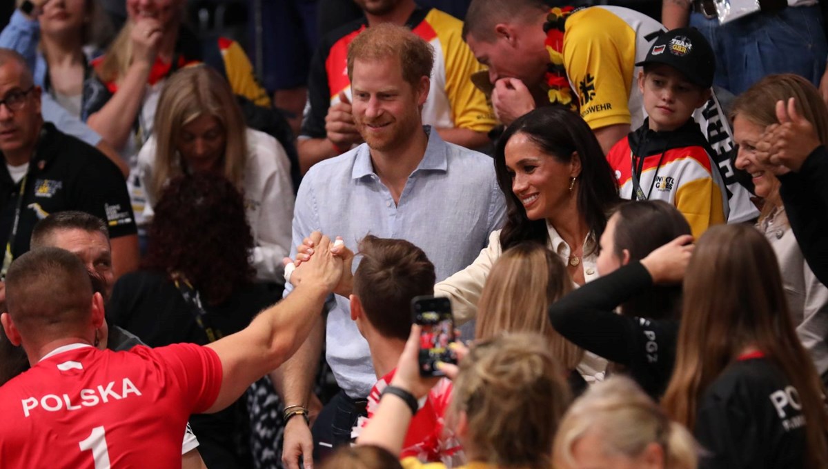 Prens Harry ile Meghan Markle Invictus Games'in 7. gününde