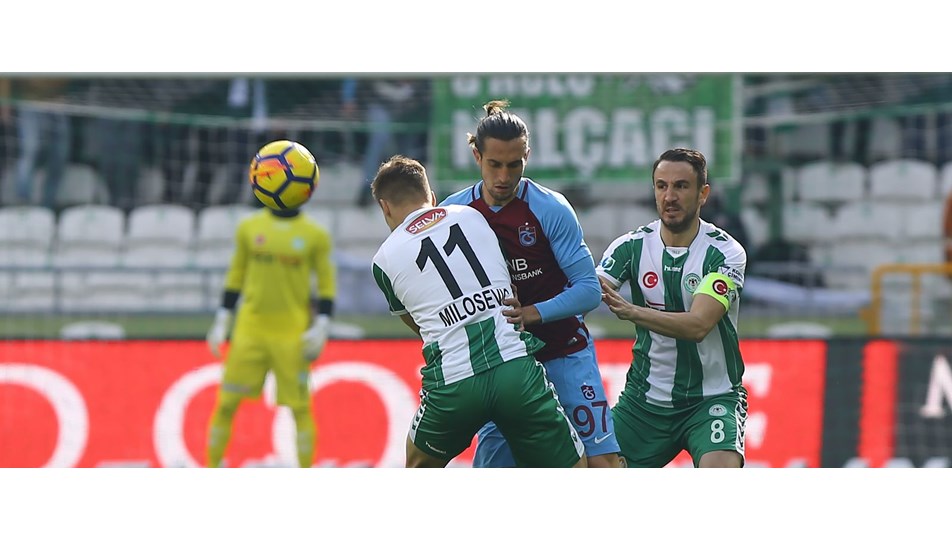 Trabzonspor Atiker Konyaspor deplasmanında son dakika golüyle yıkıldı