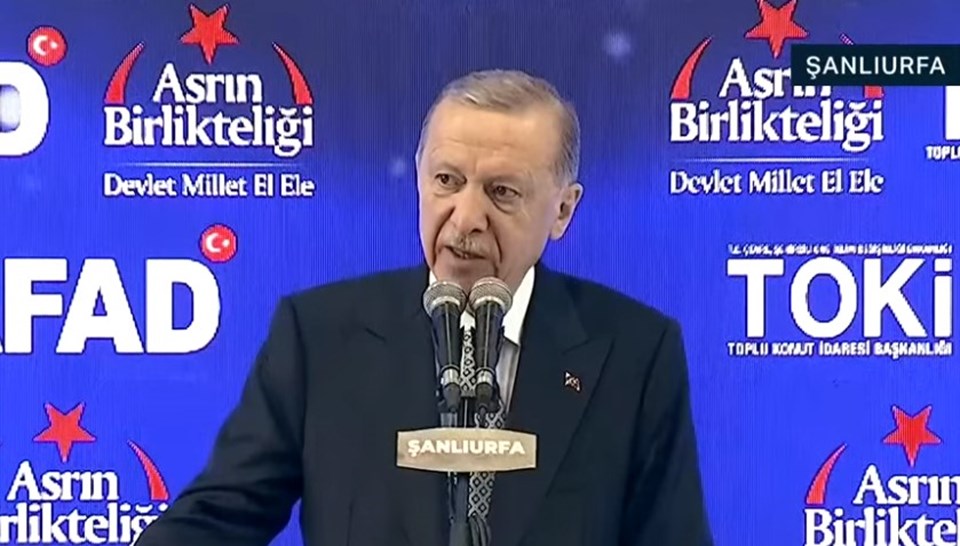 Şanlıurfa’da deprem konutları teslim töreni ve aday tanıtım toplantısı | Cumhurbaşkanı Erdoğan: CHP zihniyetinin Türkiye’nin çıkarlarıyla bağı kalmadı - 2