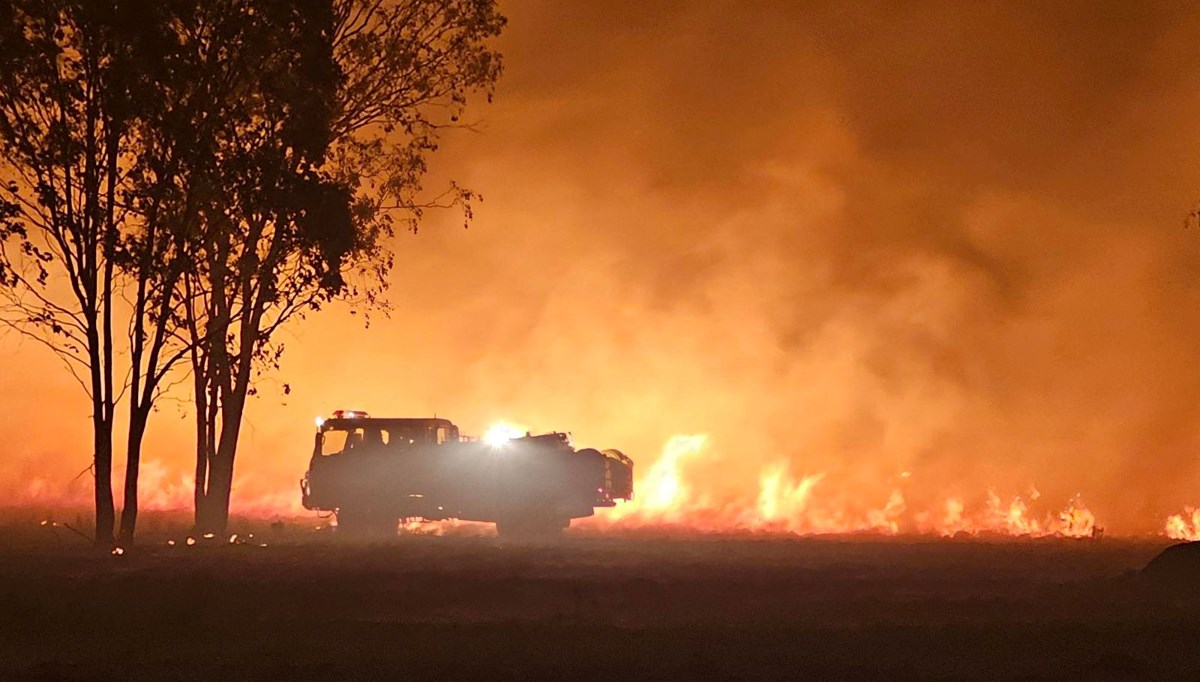 Avustralya'nın Queensland eyaletinde 80 tane orman yangını: Durum daha da kötüye gidecek Avustralya'nın Queensland eyaletinde 80 tane orman yangını: Durum daha da kötüye gidecek