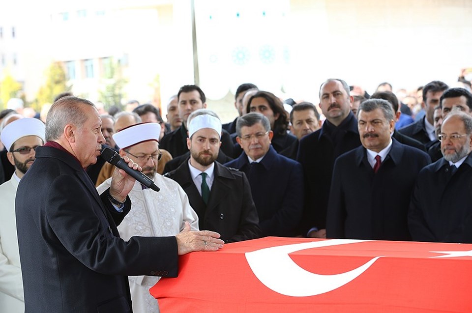 Cumhurbaşkanı Erdoğan, eski milletvekili Muhyettin Aksak'ın cenazesine katıldı - 1