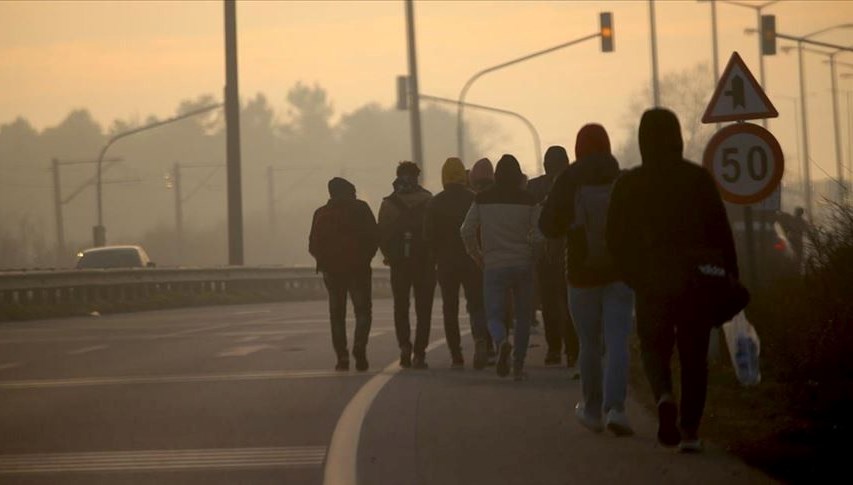 Kırklareli'nde 10 düzensiz göçmen yakalandı