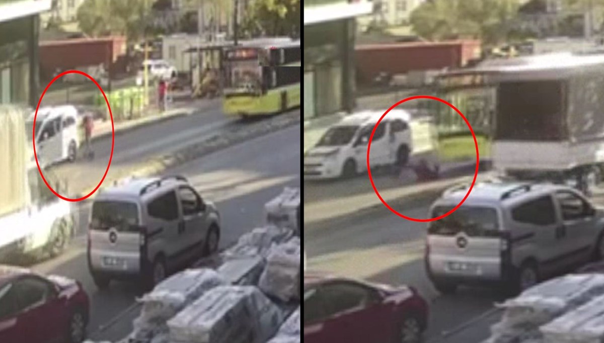 İstanbul’da scooter faciası: Otobüsün altında kalıp can verdi