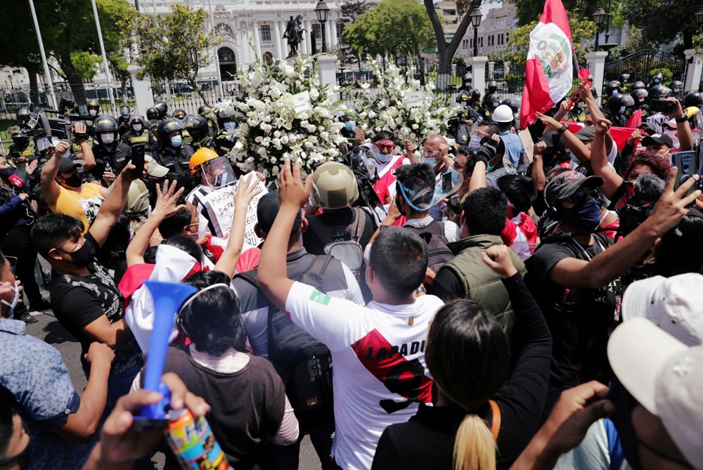 Peru'da protestolar istifa getirdi - 13