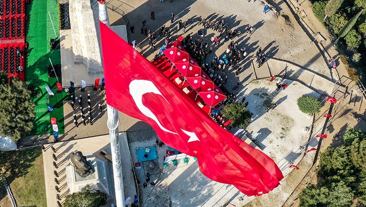 Çanakkale Kara Savaşları'nın 109. yılı: 57. Alay Vefa Yürüyüşü