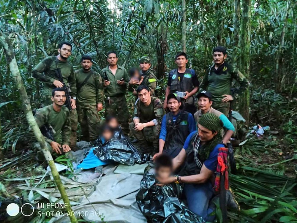 Mucize kurtuluş: Kolombiya'da düşen uçaktaki 4 çocuk 40 gün sonra bulundu - 2