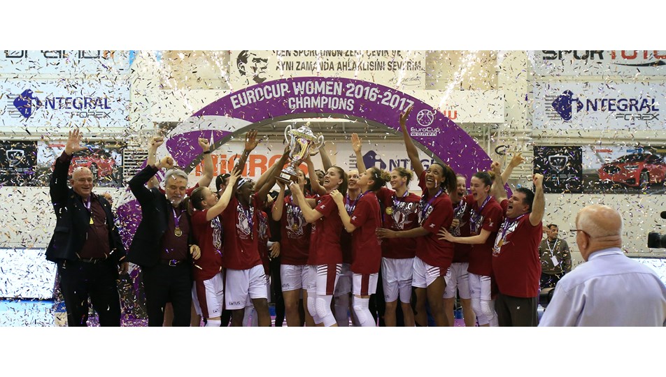 Kadınlar Eurocup şampiyonu Yakın Doğu Üniversitesi oldu!